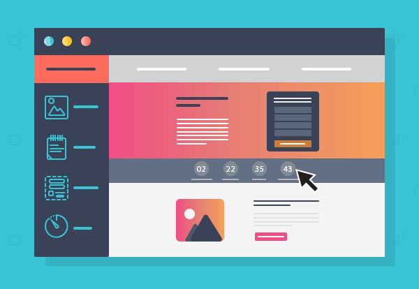 Κινούμενη εικόνα για τον επεξεργαστή landing pages